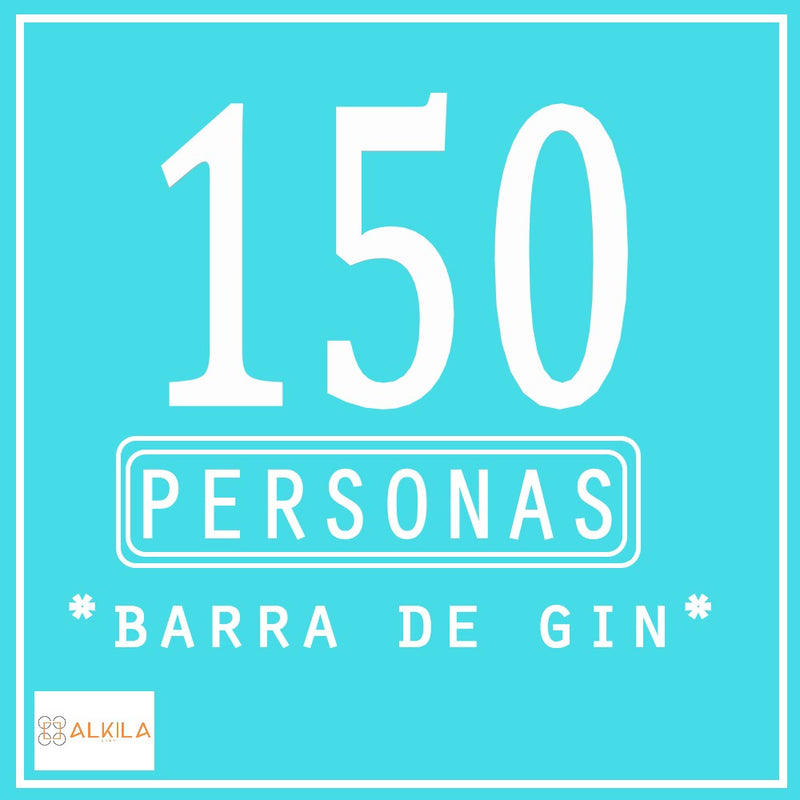 Barra de Gin (150 Personas)