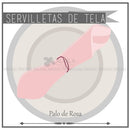 Servilletas de Tela color Palo de Rosa (Renta) Mantelería AlkilaEvent 