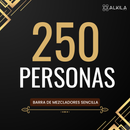 Barra de Mezcladores Sencilla (250 personas)
