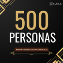 Barra de Mezcladores Sencilla (500 personas)
