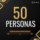Barra de Mezcladores Sencilla (50 personas)