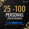 Par de Bocinas I (25 a 100 Personas)