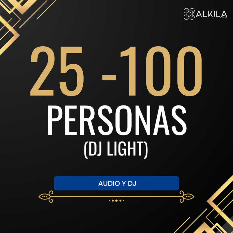 DJ LIGHT (25 a 100 Personas)