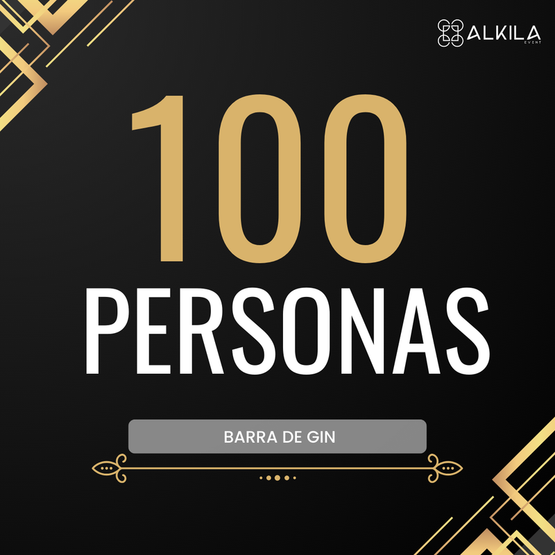 Barra de Gin (100 Personas)