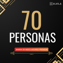 Barra de Mezcladores Premium (70 personas)