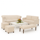 Sala Chesterfield Beige  (10 personas)