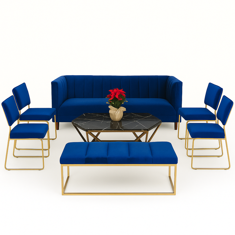 Sala  Elite Azul Rey 1