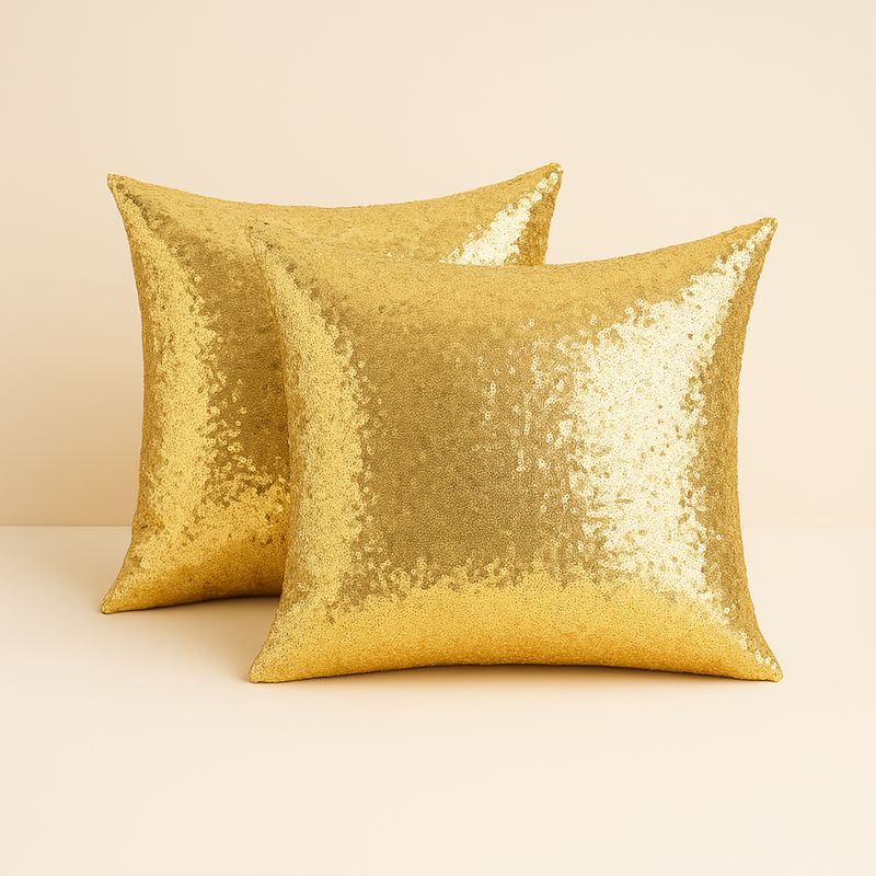Cojín Decorativo  Dorado