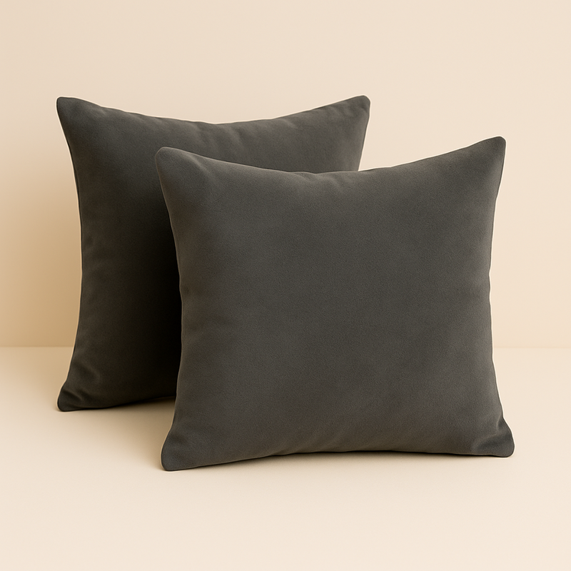 Cojín Decorativo Gris Oxford