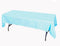 Mantel Rectangular Tablón color Azul Cielo (Renta)