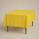 Mantel de Tela para Tablon color Amarillo (Renta)