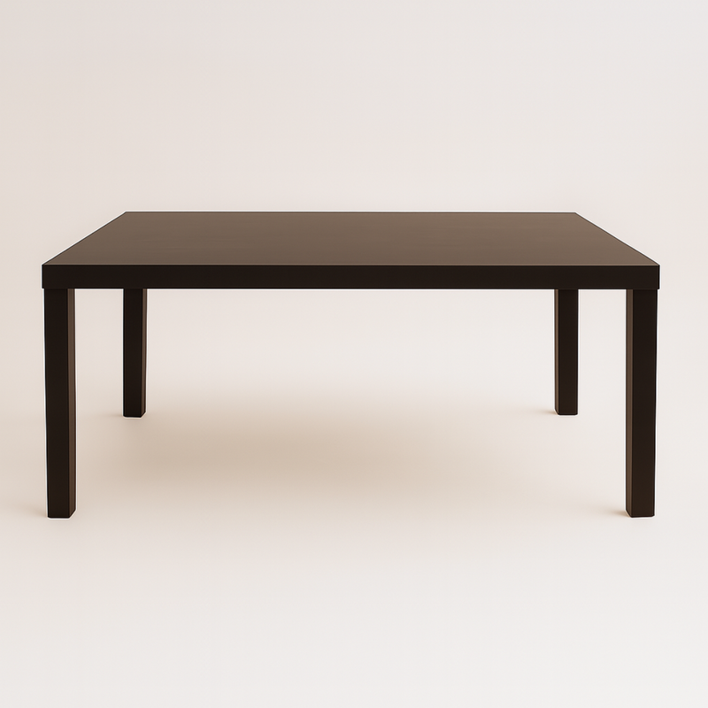 Mesa Rectangular Chocolate (no incluye sillas)