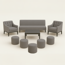 Sala Antique Gris 10 personas