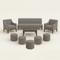 Sala Antique Gris 10 personas