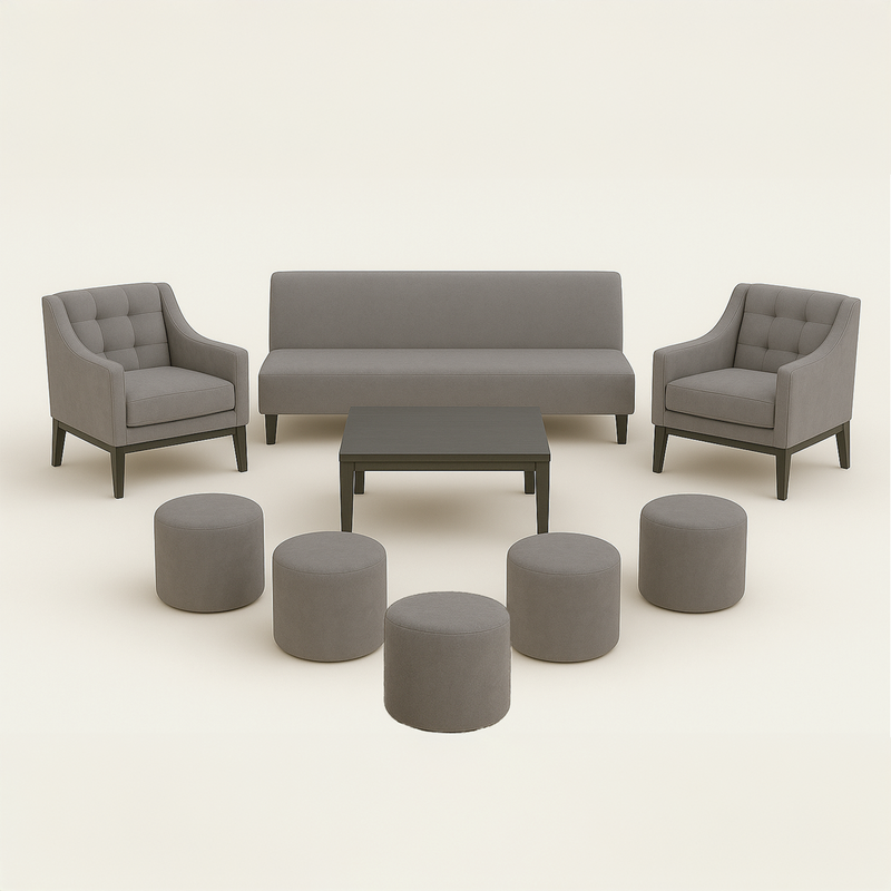 Sala Antique Gris 10 personas