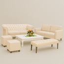 Sala Chesterfield Beige  (10 personas)