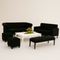 Sala Elite Chesterfield Negra (10 personas)