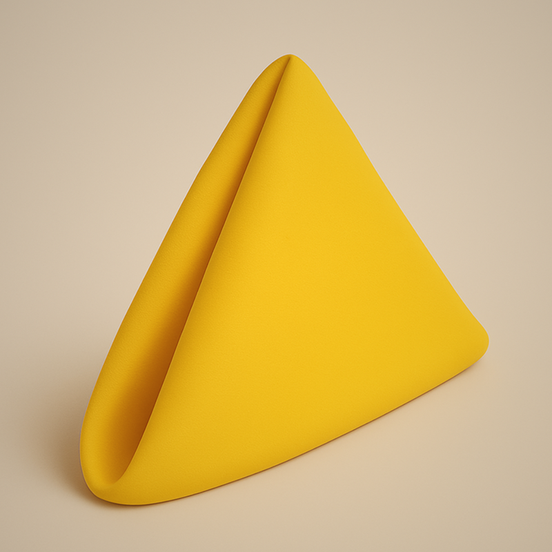 Servilletas de Tela color Amarillo (Renta)