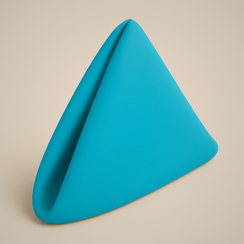 Servilletas de Tela color Azul Turquesa (Renta)