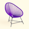 Silla Acapulco color Morado