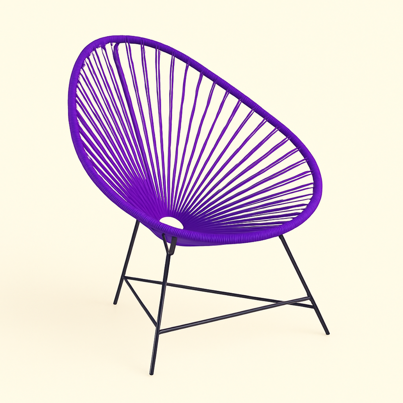 Silla Acapulco color Morado