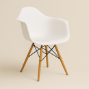 Silla Eames Blancas C/ Brazos (Renta)
