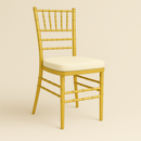 Silla Tiffany Dorada (Resina)