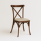 Silla Cross Back Caoba