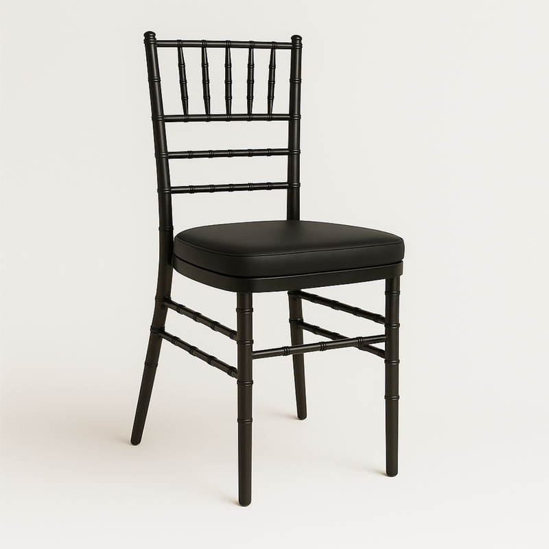 Silla Tiffany Negra (Resina)