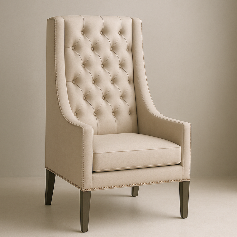 Sillón Imperial Curve Beige (1 pieza)