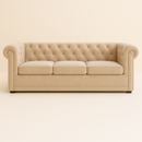 Sofá Chesterfield Beige