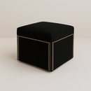 Taburete Negro con clavillo