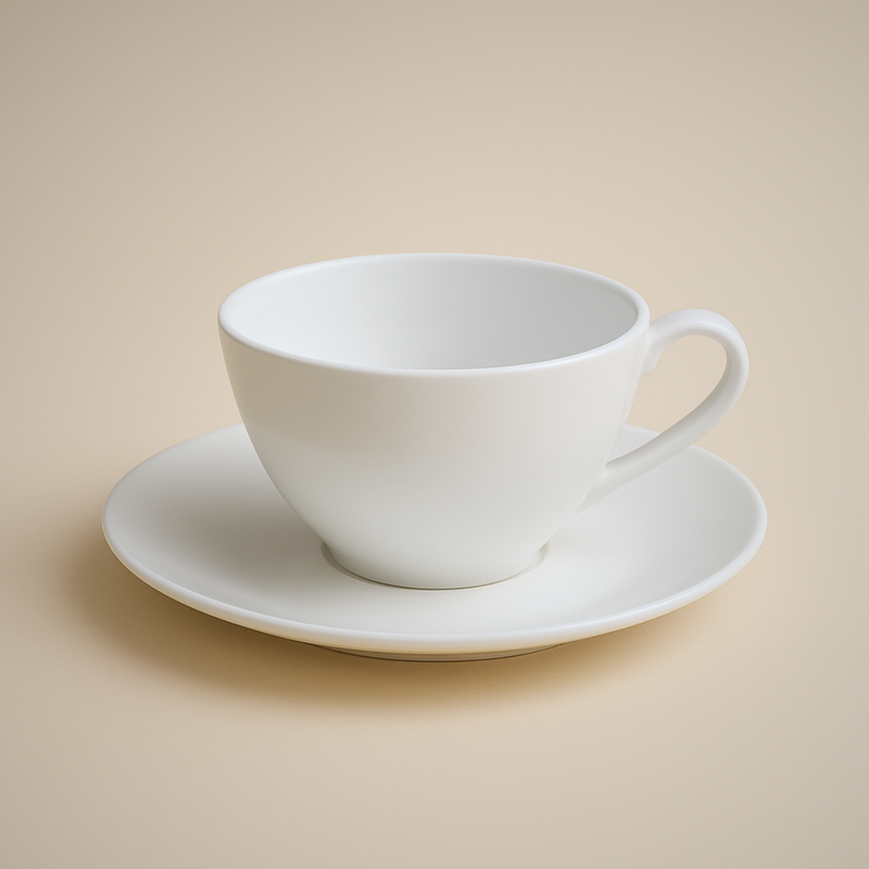 Terno cafetero (taza, plato)