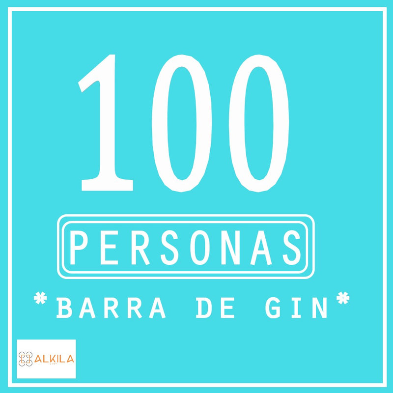 Barra de Gin (100 Personas)