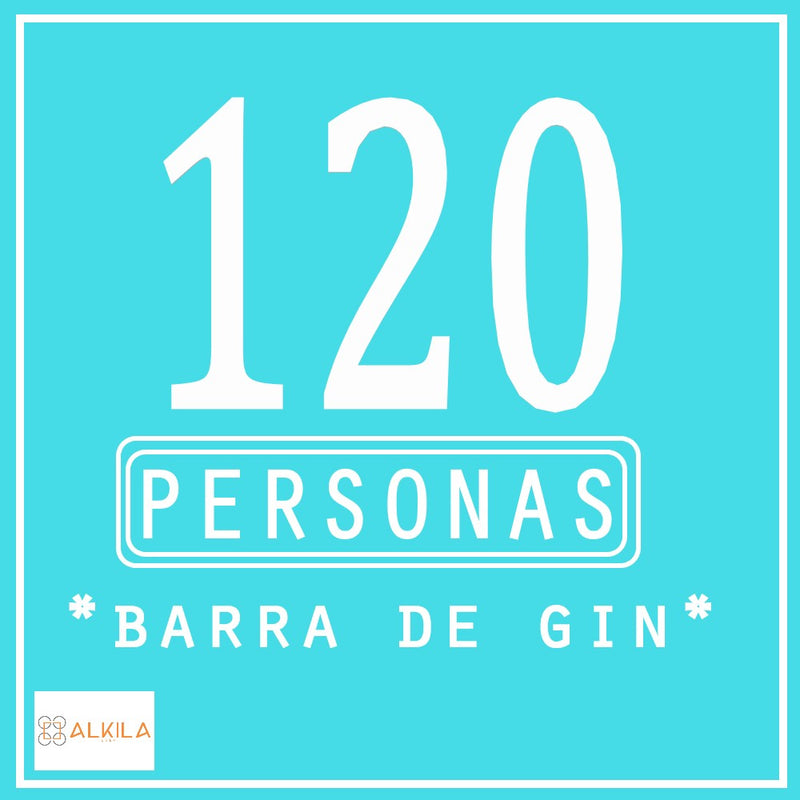 Barra de Gin (120 Personas)