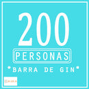 Barra de Gin (200 Personas)
