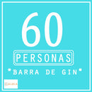 Barra de Gin (60 Personas)