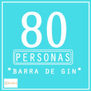 Barra de Gin (80 Personas)