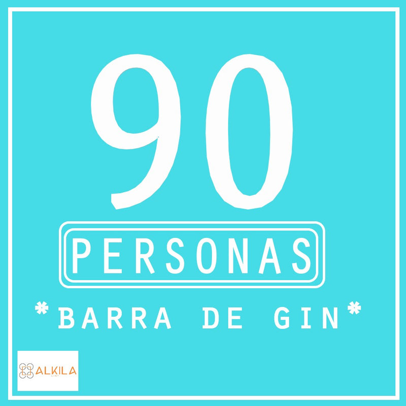 Barra de Gin (90 Personas)