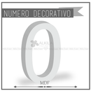 Numero Decorativo Gigante "0" (Renta) AlkilaEvent 