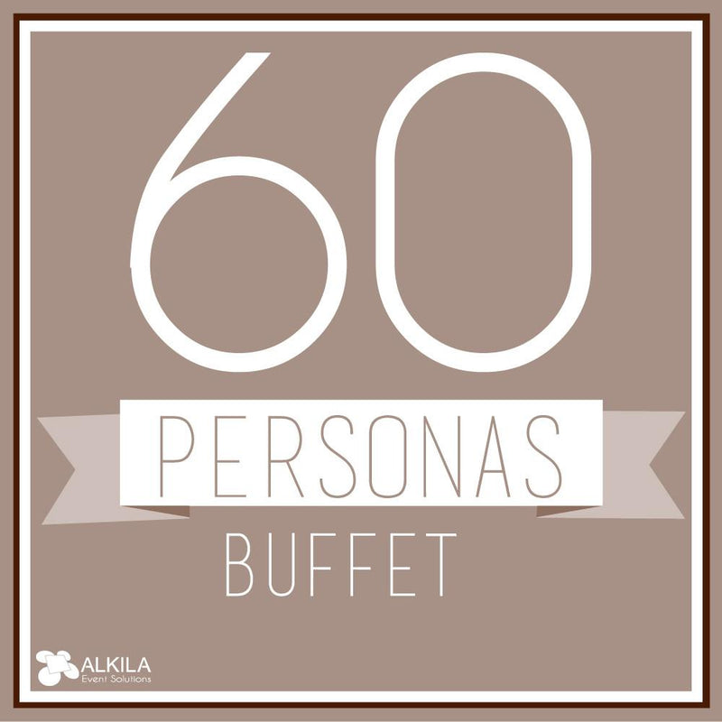 Buffet (60 personas) AlkilaEvent 