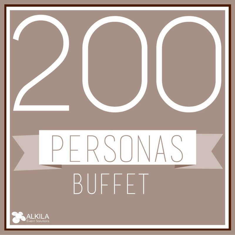 Buffet (200 personas) AlkilaEvent 