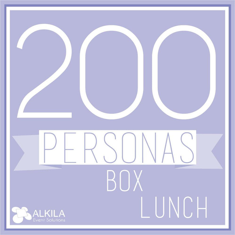 Desayuno Box Lunch Clásico (200 personas) AlkilaEvent 