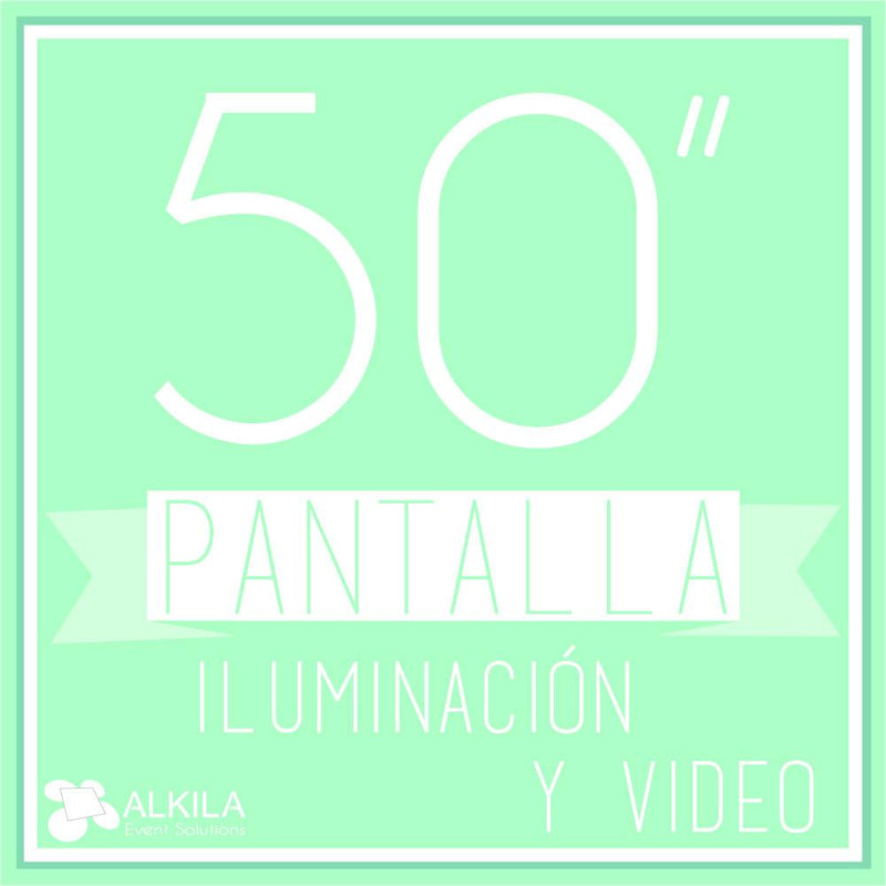 Pantalla de Plasma (50") AlkilaEvent 