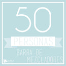 Barra de Mezcladores Premium (50 personas) AlkilaEvent 