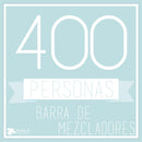 Barra de Mezcladores Premium (400 personas) AlkilaEvent 